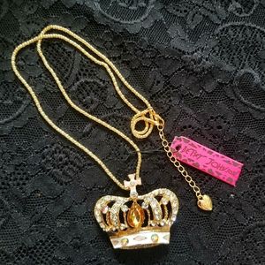 Betsey Johnson Crown Necklace